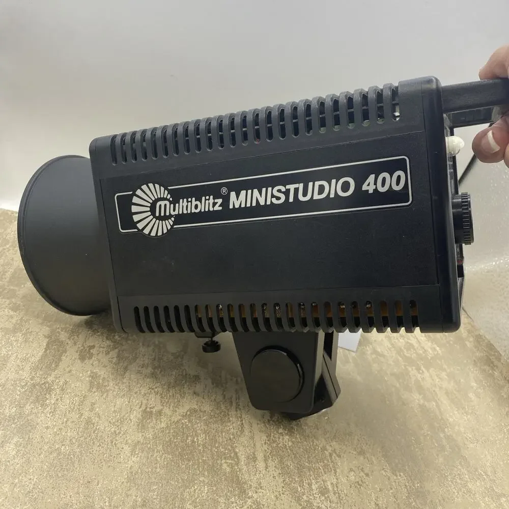 Multiblitz Ministudio 400 Studio Flash Light Made In Germany UNTESTED